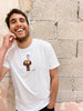 t-shirt unisexe blanc broderie française atelier marseille made in france table citron pastis ricard lavande cubisme citron inspiration art naif lafrenchpique