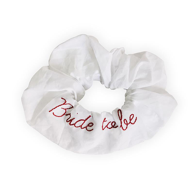 bride to be chouchou brode main made in france mariage evjf