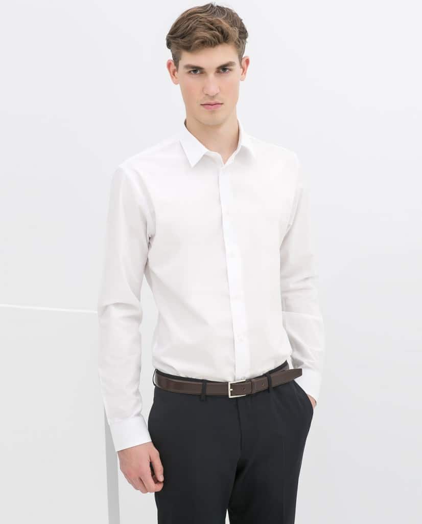 chemise blanche vierge a personnaliser broderie sur mesure homme