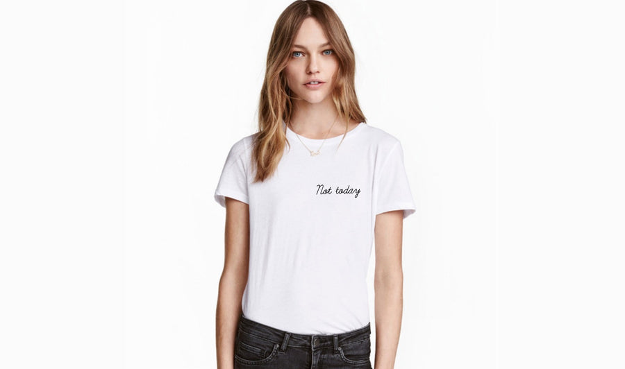 arya t shirt not today