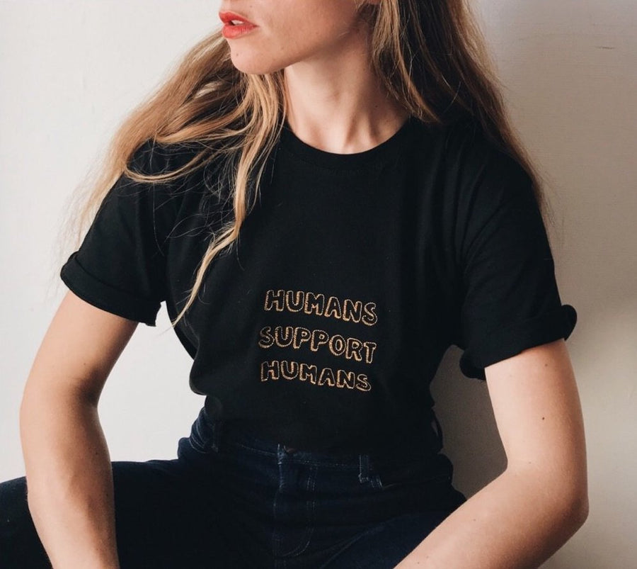 t-shirt brode lafrenchpique made in france unisexe consommer local 